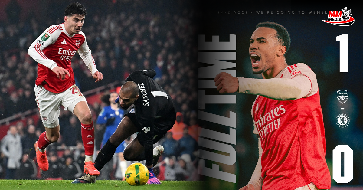 Arsenal beat Chelsea to reach EFL CUP final